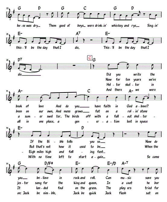 Sheet Music